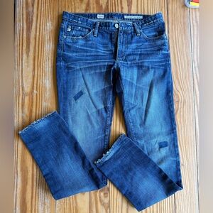 AG Adriano Goldschmied Premier Dark Blue Skinny Jeans size 29R